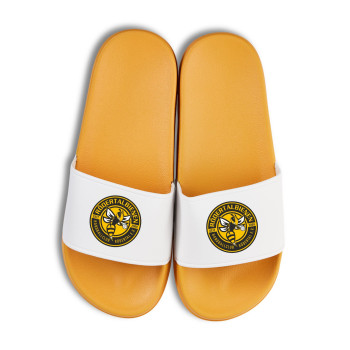 HCR  Badelatschen gelb/weiss