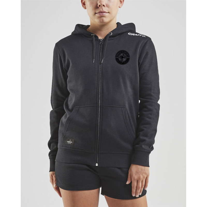 HCR Damen BLACK EDITION Kapuzenjacke